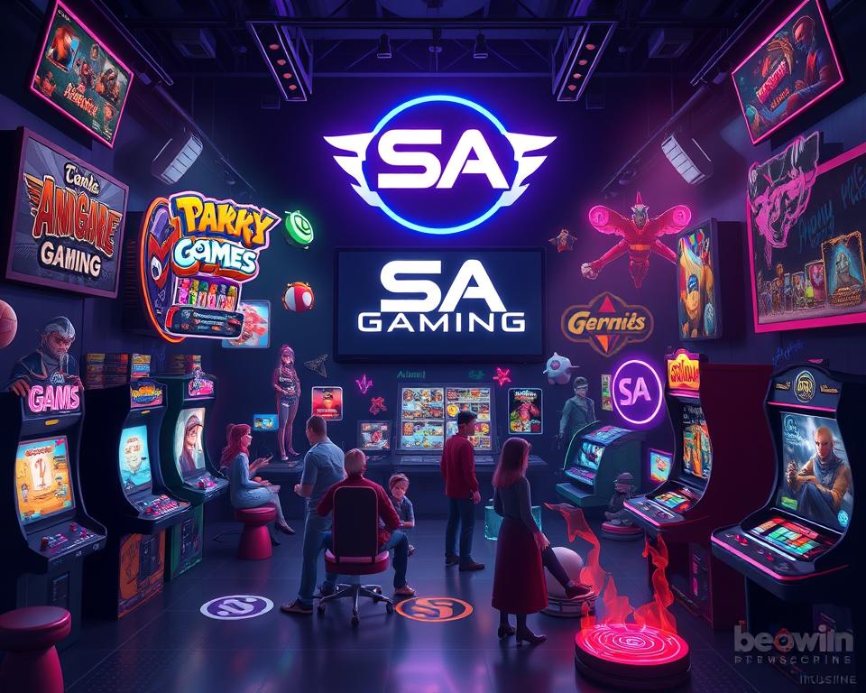 Cara Memilih Jenis Game SA Gaming